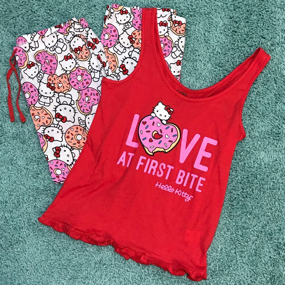 Hello Kitty Donut PJ set